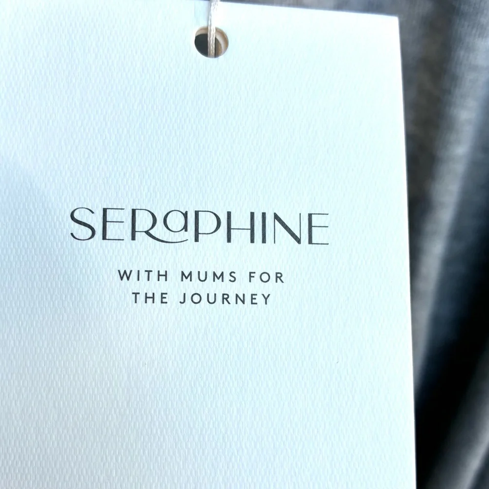 Seraphine NWT Gray Nursing Cape - Picture 3 of 9